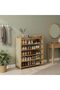 Shoe Rack, 6-Layer Entryway Shoe Rack, Multi-Layer Storage Shelf, Bamboo Shoe Organizer,for Entryway - 6