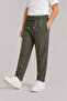 Men's Khaki Children's Casual Sweatpants |   Jogger Cut Comfortable Fit School Trousers with Side and Back Pockets - 3