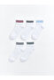 Esvab • Modern & Distinctive Striped Girls' Booties Socks, Pack of 5