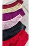 Women's Lace Slip Panties - Flexible and Stylish Underwear with Lace Detail - 2