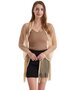 Women's mesh scarf 50x170cm with tassels shimmering evening/wedding. - 2