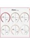 Headbands 7pc floral pearl retro wide women color5. - 3