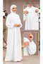Umrah and Hajj Dress Medina Silk with Zipper and Hidden Pockets - 3