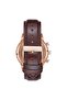 Men's Rose Gold Stainless Steel Watch, Blue Dial | Trn-43rgdb - 5