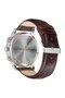 Men's Stainless Steel Watch, Brown Leather Band | Tm12345 - 4