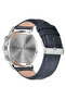 Men's Stainless Steel Watch, Blue Leather Band | Trn43mm - 4