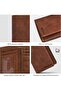VALENCHI Men's Genuine Leather Rfid Blocking Slim Trifold Wallet With 7 Cards+1 Id Window+2 Note Com - 4