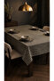170X170 cm Checkered Patterned Square Tablecloth – Decorative Kitchen and Dining Table Cover - 6