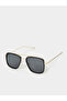 Double Bridge Aviator Sunglasses