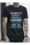 Men Slogan Graphic Tee - 2