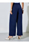 Wide-leg ankle-length pants with darts and pleats - 4