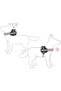 Convert Dog Harness Black Size m Dog Chest Harness - 4