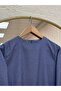 Ferhan Striped Asymmetrical Blouse-Ss13202 Navy Blue - 3