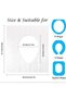 20 Pieces Disposable Toilet Seat Bags Hygienic Toilet Cover Practical for Travel Hotel Camping - 7