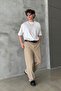 Premium Basic Baggy Fabric Trousers - 3