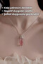 Amethyst, Aventurine, Opalite, Strawberry Quartz, Natural Stone Pendant Pandul Cut Pendant - 3