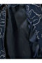 Long Sleeve Zippered Pocket Pack Floral Print Bomber Jacket - 8