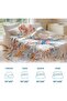 MSGKV Boho Throw Blanket 100% Cotton Blankets for Bed Couch 60'x80', Soft Fall Mexican Blanket Trave - 5