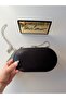 Women's Black-White Stone Evening Dress Bag Crystal Embroidered Chain Strap Clutch Portfolio Evening Bag - 5