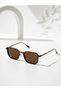Oslo Metal Stainless Men's Uv400 Protected Framed Square New Season Sunglasses - 2