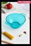 Acrylic Aquamarin Mini Rice Strainer Legume Strainer (3 Water Cups Measured) - 3