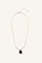 Women's 2-Piece Stone and Star Detailed Necklace Set I4290Axns - 2