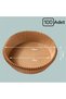 100 Pieces of Air Fryer Baking Paper Disposable Greaseproof Paper Round Plate Model Bx40 - 5