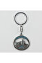 Istanbul Figured Metal Keychain