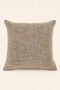 Mink Beige Textured Throw Pillow Cover 43X43 cm Decorative Pillowcase - 2