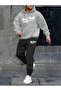 Sweatshirt Tracksuit Set Oversize Shaped Comfortable Fit Quality Fabric New Printed