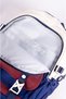 Premium Imported Waterproof Fabric Luxury School, Sports, Travel, Laptop Backpack with Pen Holder Claret Red Laci 11D - 7