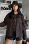 Women's Stand Collar Trench Coat Jacket |   Belted Cashmere Trench Coat - 2