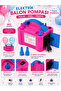 Electric Balloon Inflator Pump with Dual Air Outlets, Push-Start, Practical Balloon Pump with 2 Tubes - 3