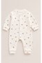 Baby Boy Baby Girl Romper Unisex Cotton Natural Cotton Patterned Snap Fastener Long Sleeve Newborn Baby Sleeping Bag - 2