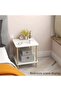 Bedside Table Simple Modern Small Mini Storage Cabinet - 5