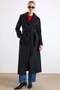 Mono Kapama Exclusive Long Coat Black 3175 - 3