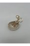 Keychain with Stone Figures – Cat, Dog, Bear and Cute Animal Patterns and Special Design Gold Bag Accessory