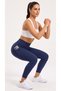 Women's High Waist Sports Leggings with Pockets, Stretchy Slim Fit Fitness and Pilates Leggings with Phone Pockets - 6