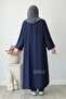 Aksa Umre Double Set Navy Blue - 8