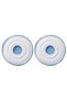 Robot Vacuum Cleaner Compatible 2-Pack Microfiber Surface Mop Cloth - Blue - 2