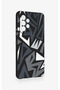 Samsung A53 Compatible Geometric Block Pattern Silicone Case - 2