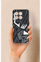 Poco X6 Pro Compatible Geometric Block Pattern Silicone Case - 4