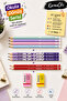 Karmaofis Back to School Pencil Set Set-4 |   12 Pieces |   8 Hb/2B Pencils |   2 Red Pens |   2 Eraser Set