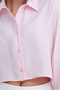 Long Sleeve Buttoned Modal Shirt G8420 - 3