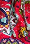 Egyptian Men's Shawl Pattern Swim Shorts Pomegranate Flower - 5