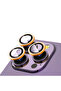 iPhone 14 Pro Max Camera Lens Protector Sapphire Non-Distorting Image Quality Anti-Glare Premium