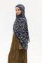 Sora Rami Shawl - Navy Blue - 3