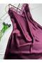 Plus Size Lace Satin Strap Mini Nightgown - 3