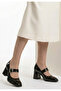 Velsy black patent leather high heeled shoes - 3