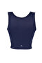 Women's Thick Strap Seamless Sports Bustier Crop Tank Top - 1910 - 2